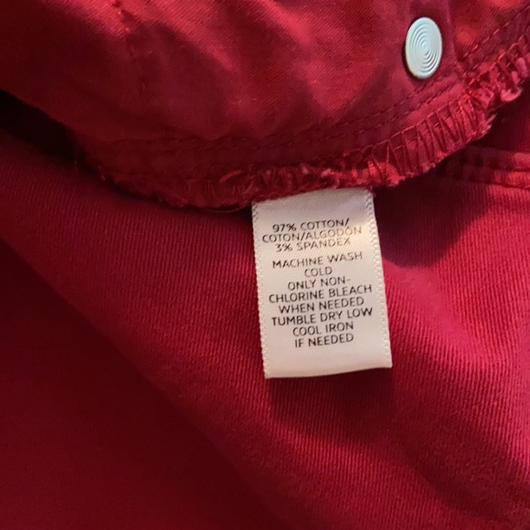 Pink Curvy Straight Pant LOFT - Picture 9 of 9